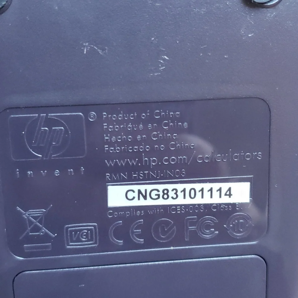 HP 10bll Financial Calculator